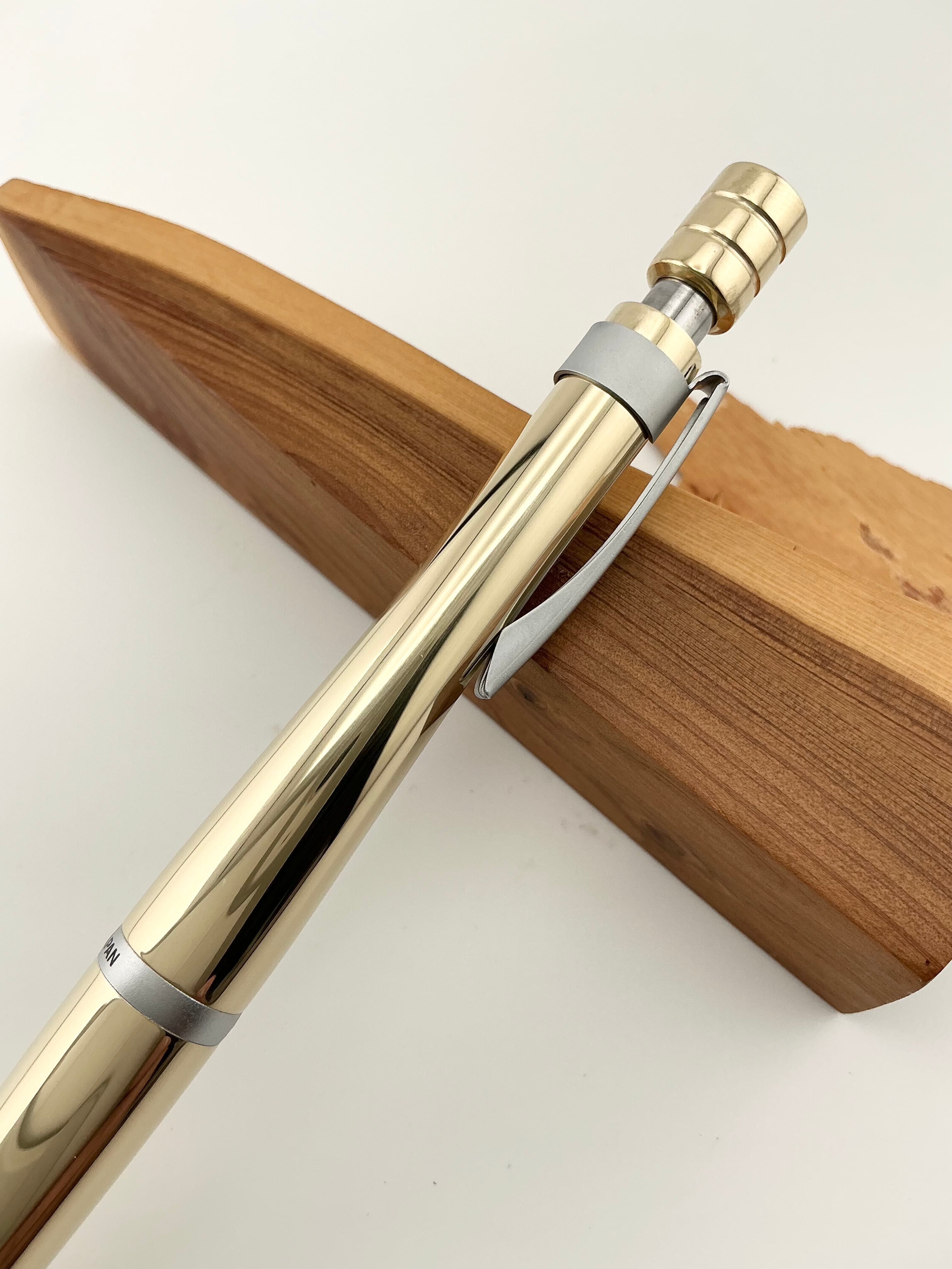 PILOT S20 真鍮カスタム ミラーポリッシュ仕様 0.5mm シャーペン