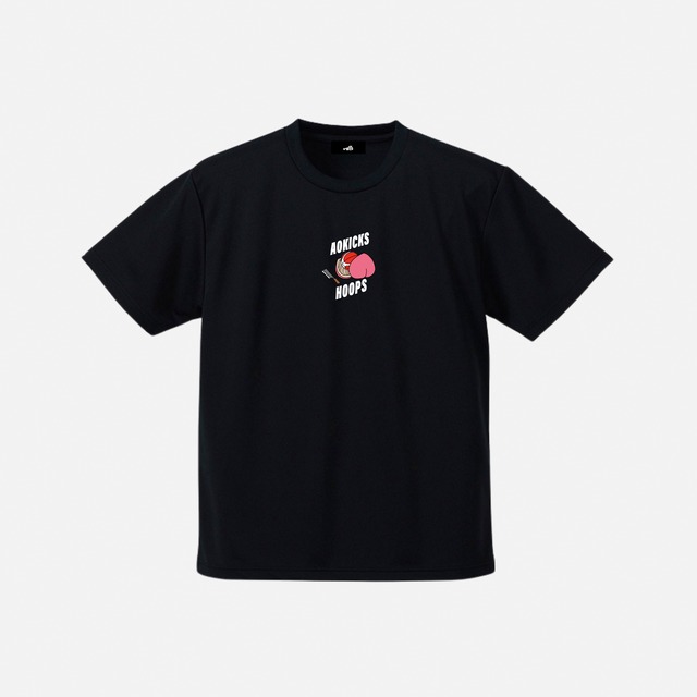 Aokicks Food Tee Momotaro - black