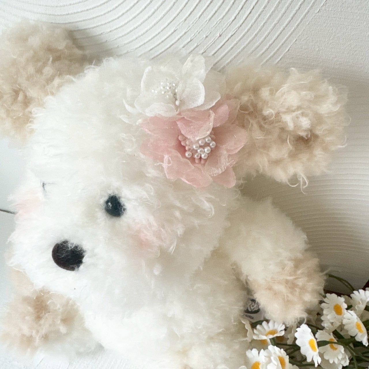 ダブルパールお花パッチン