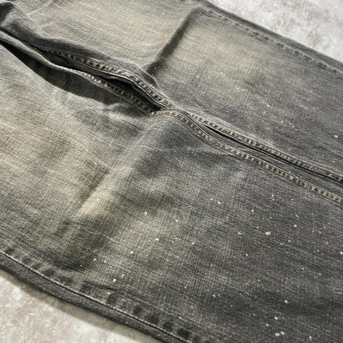 【W36 L30】 usa levi's 先染ブラック リーバイス 559 詳細写真13