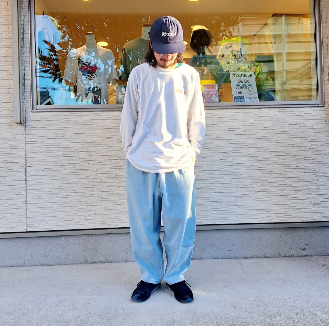 VOIRY sunday pants デニム (ice blue) | COUCH POTATO 神戸