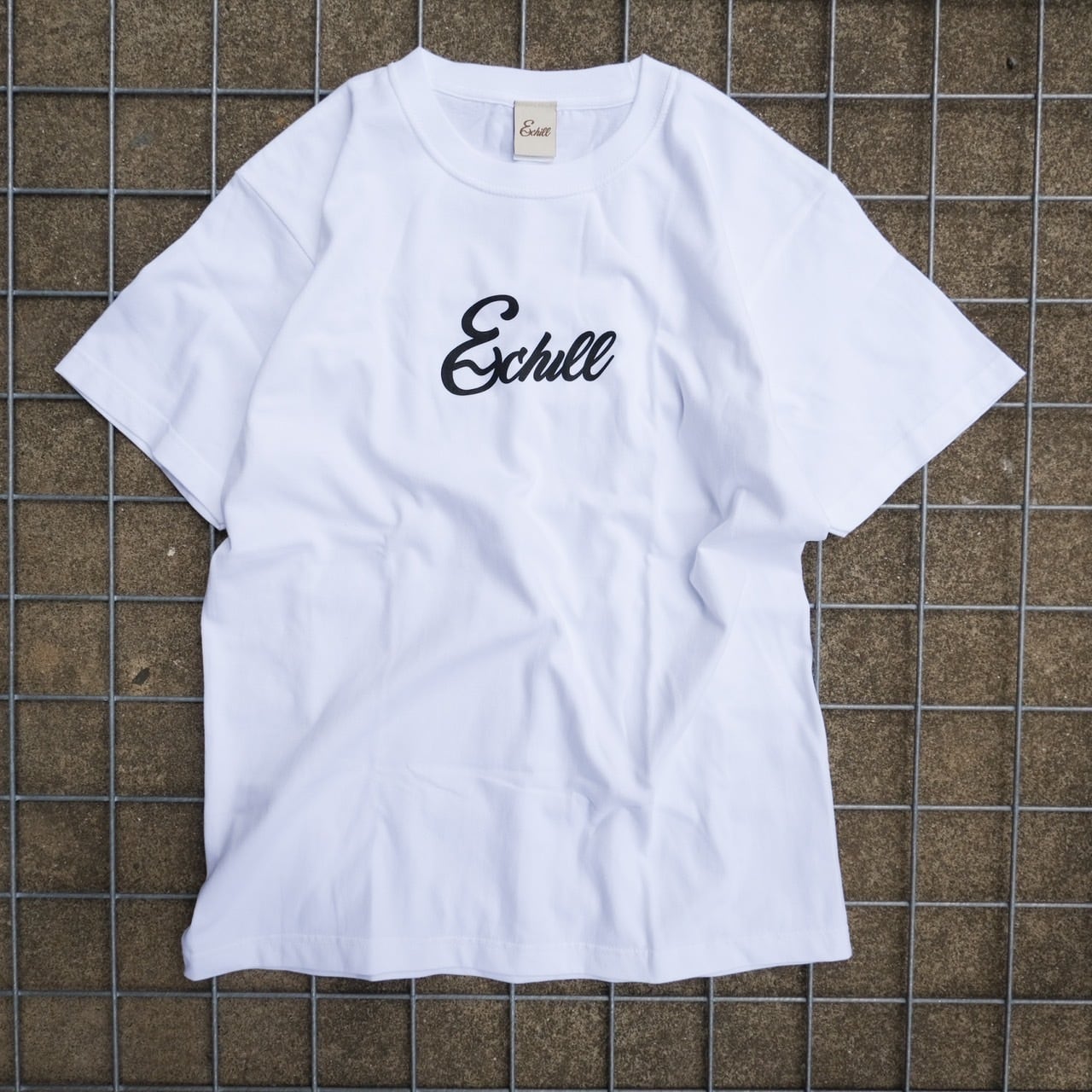【Echill】 24 Logo S/S Tee White