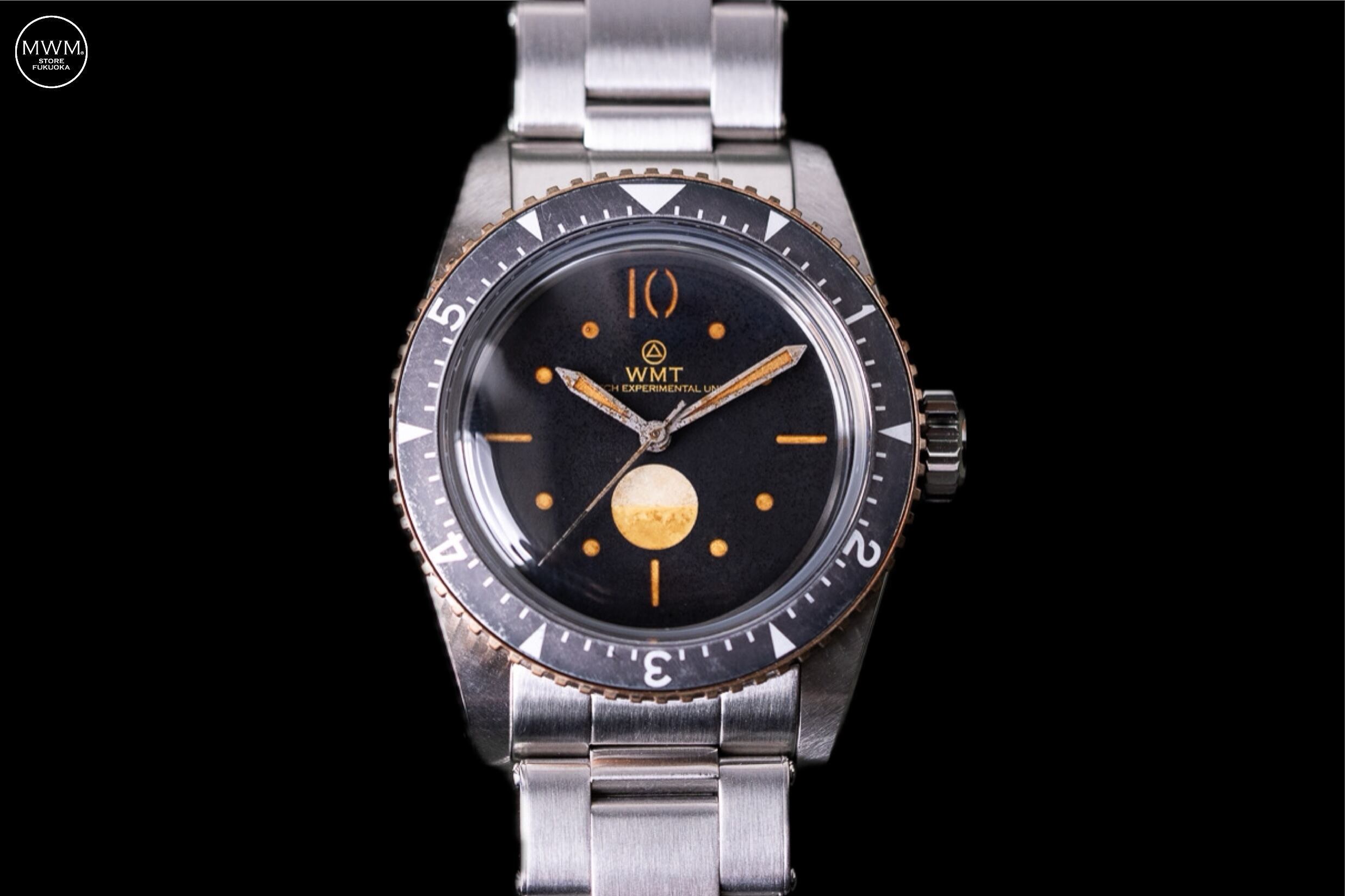 WMT 5-Link BRACELET for ROYAL MARINE / SEA DIVER / Cabochon | MWM