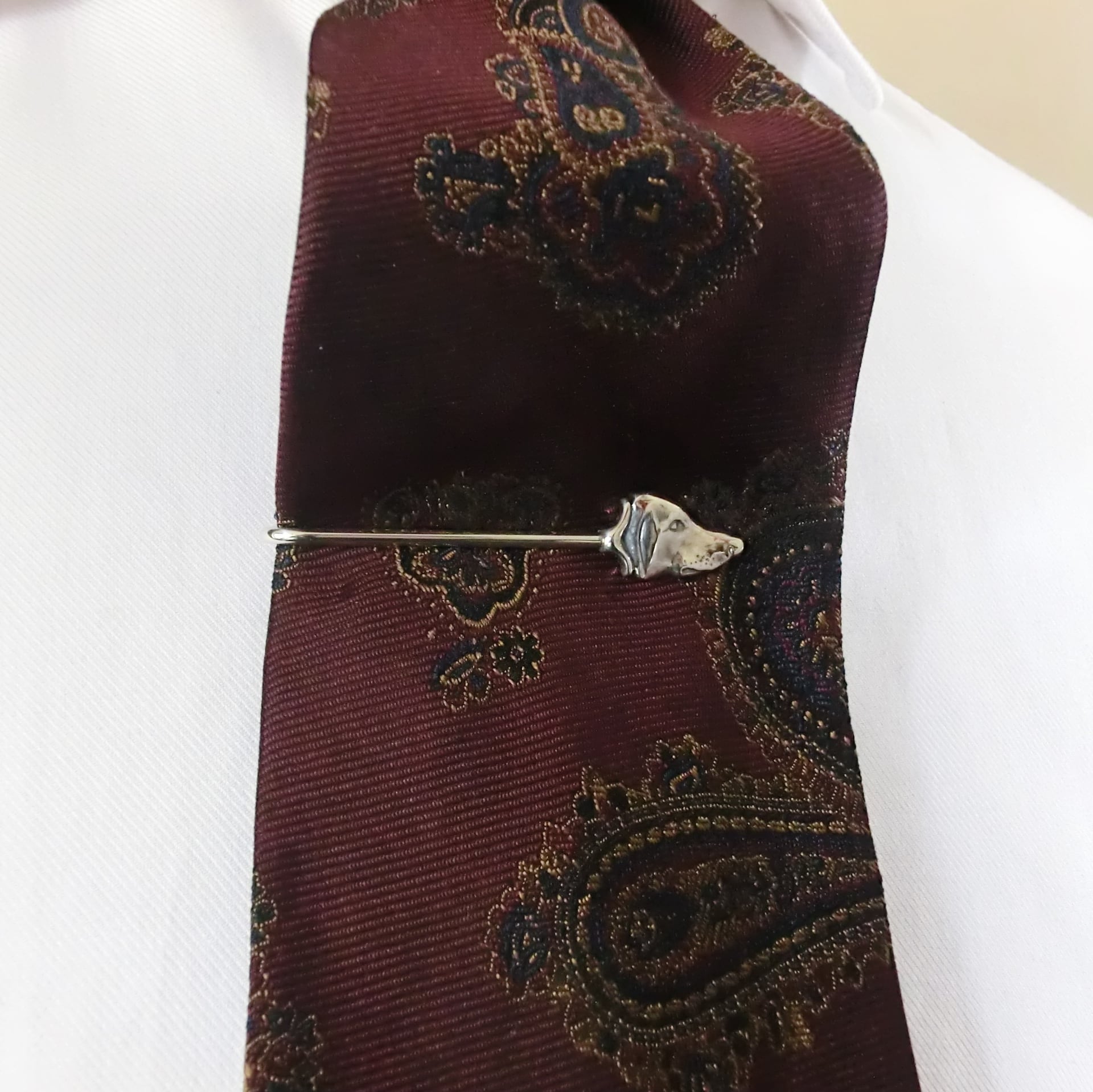 MASCOT TIE PIN -Silver Dachs- ダックスフントのネクタイピン MASCOT TIE PIN -Silver Dachs- ダックスフントのネクタイピン