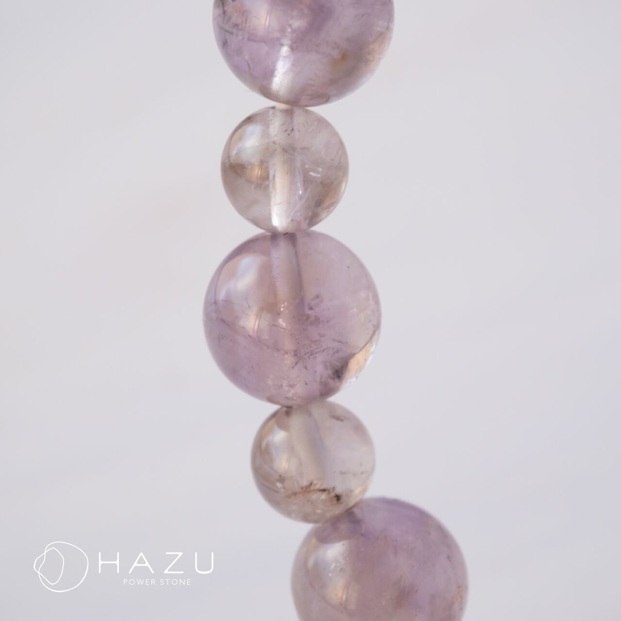 SALE☆愛情と魔除けのふんわりアメジスト［ホワイトガーデンアメジスト