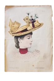 1890s  France 38c ファッションプレートg  La Modiste Universelle