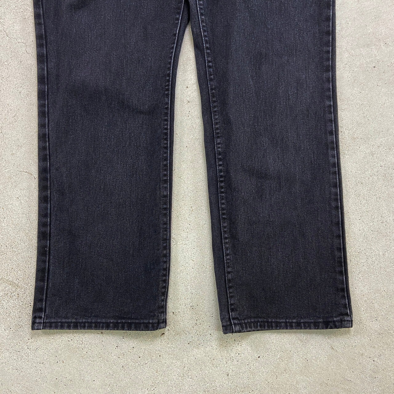 90年代 USA製 Lee リー 200-8908 ブラックデニムパンツ テーパード 