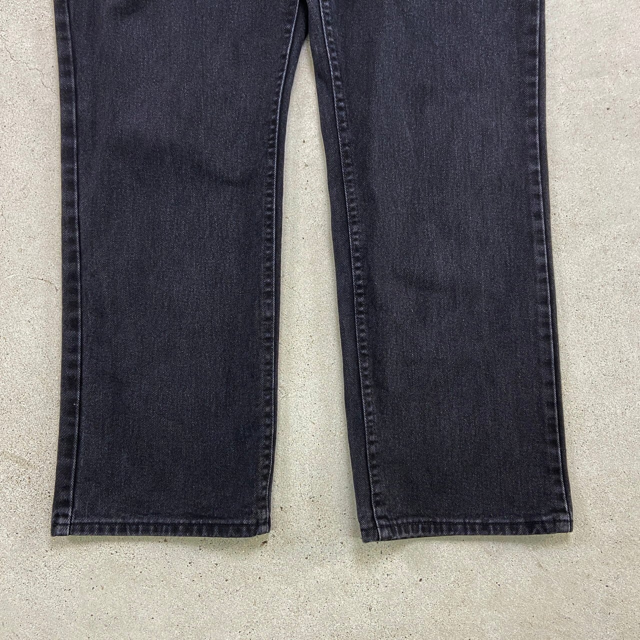 90年代 USA製 Lee リー 200-8908 ブラックデニムパンツ テーパード 