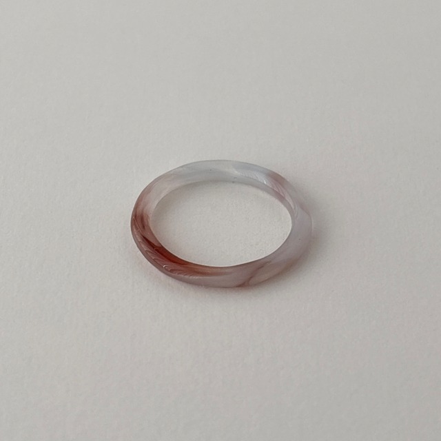 soie ring - mocha bleu【期間限定】