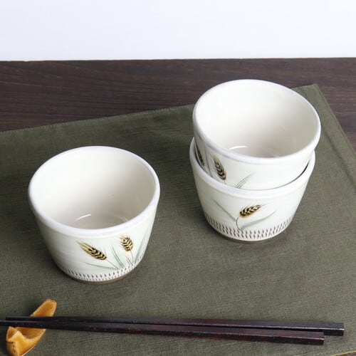 小石原焼 蔵人窯 そば猪口 麦 Koishiwara-yaki Soba cup #124