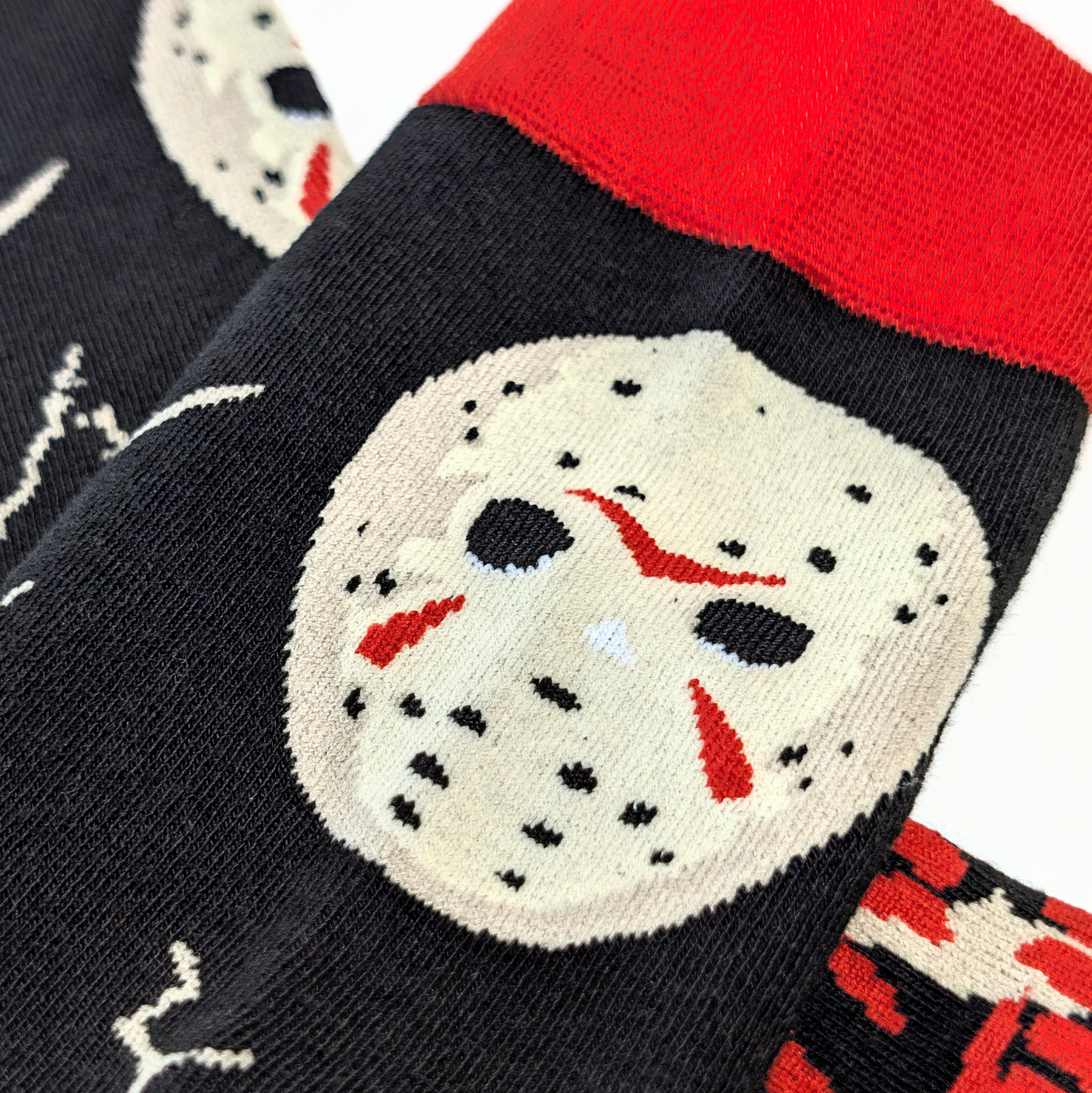♧【 crew socks / クルーソックス 】Friday the 13th（ 13日の金曜日 ）『 ジェイソン 』 /  靴下 / ソックス〚アメリカン雑貨 アメトイ〛
