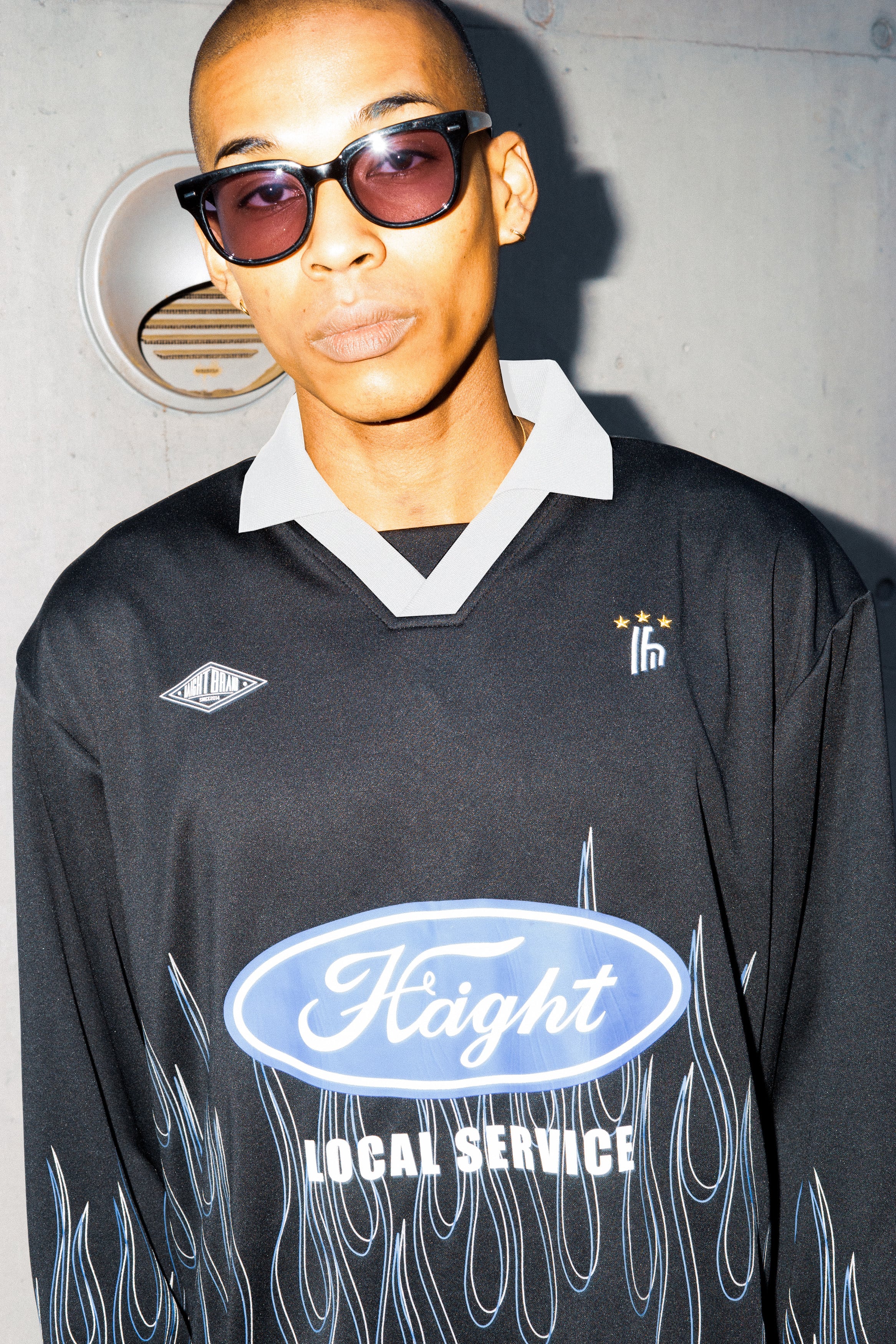 HAIGHT ヘイト FLAMES SOCCER JERSEY | SIDE-A AKITA
