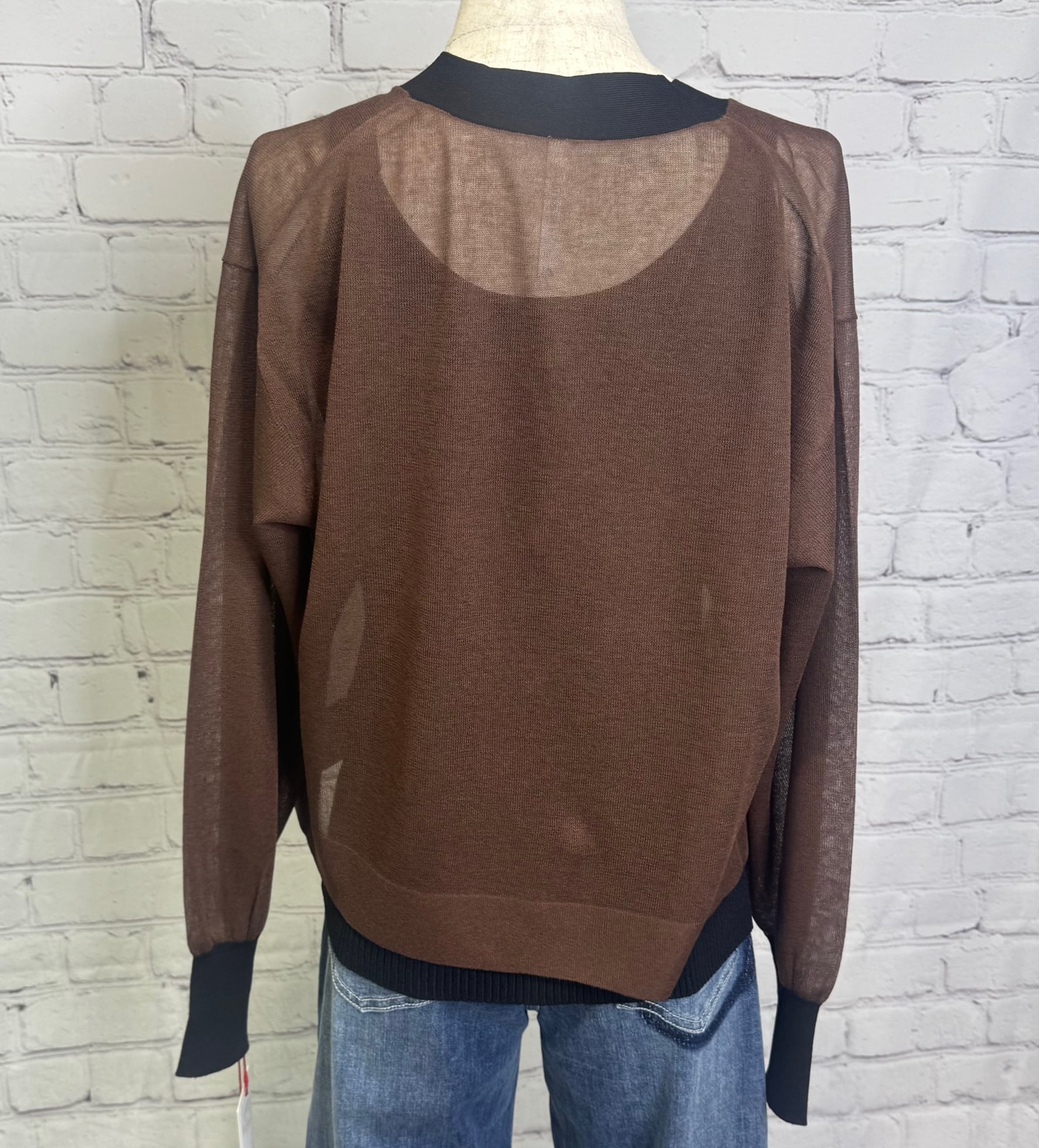 SALE！Dignite collier ディニテコリエ Vカーディガン 80256013