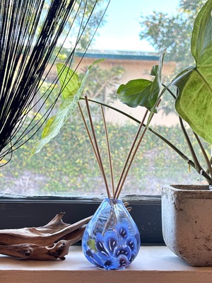 琉球ガラス / アロマリードデュフューザー ＆一輪挿し / PANALI