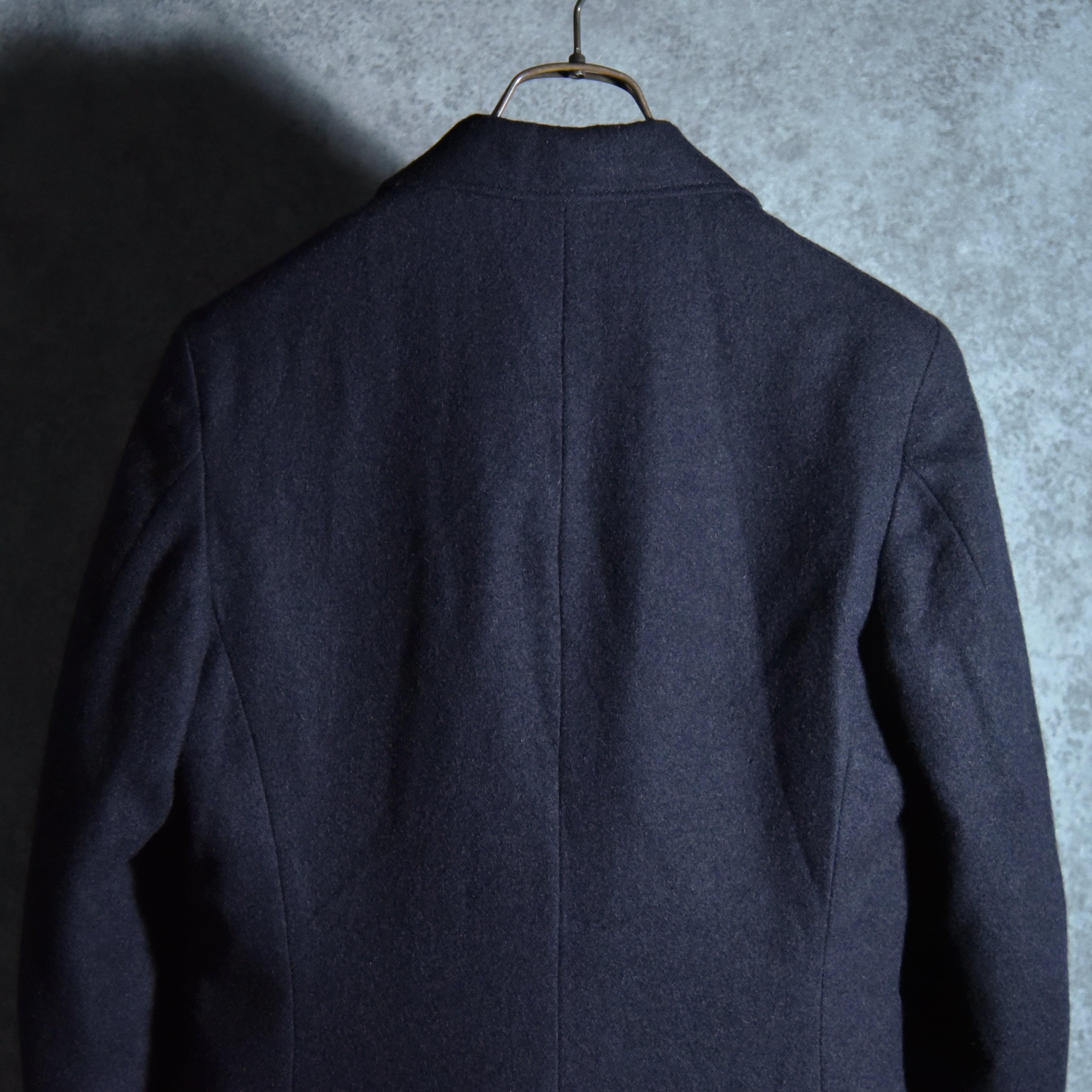 50s British Royal Navy Blue Serge Jackets with Horn Buttons ブルー