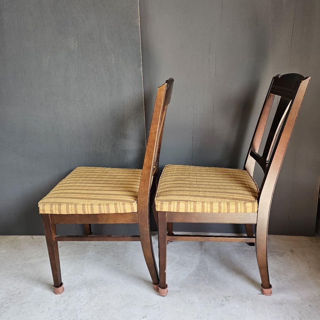 6脚の4 カリモク ディレトーレ ダイニングチェア 合皮 GMHH339B