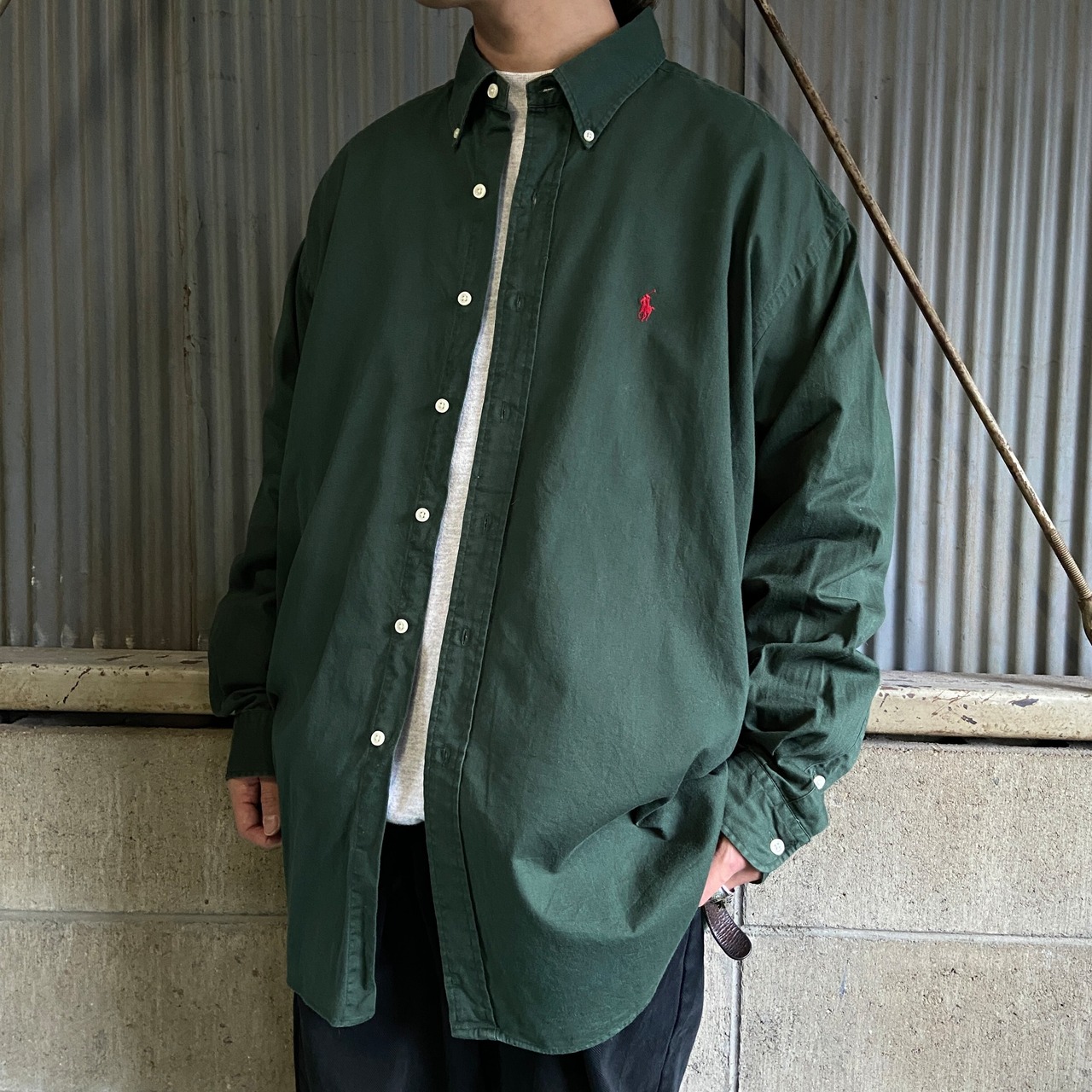 ビッグサイズ Ralph Lauren ラルフローレン BLAIRE ボタンダウンシャツ 