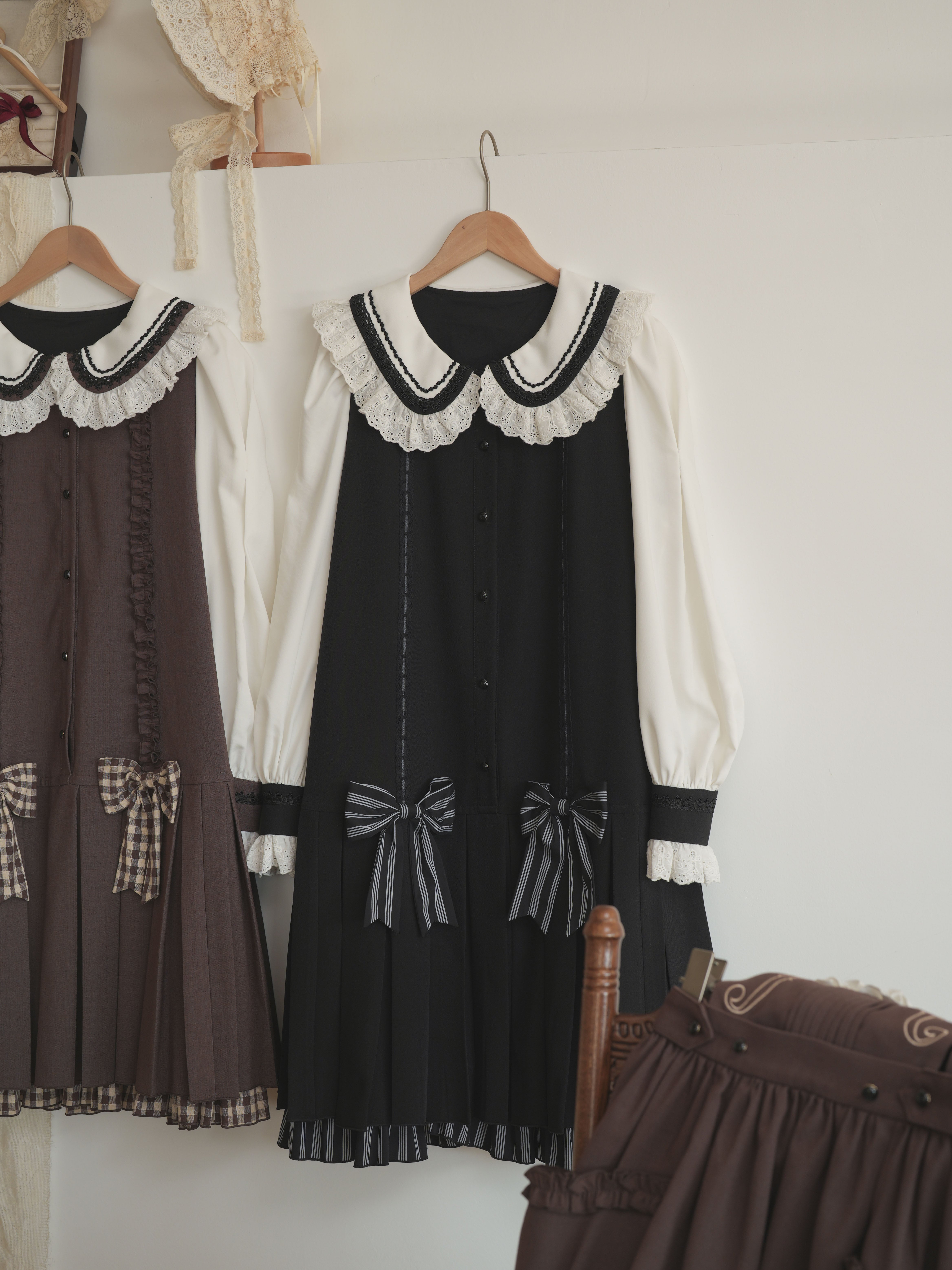 未使用級★FOXEY★フリルワンピース★プリーツ切替★人気完売希少品 クロイツェル プリーツ切り替えワンピース | HoshibakoWorks