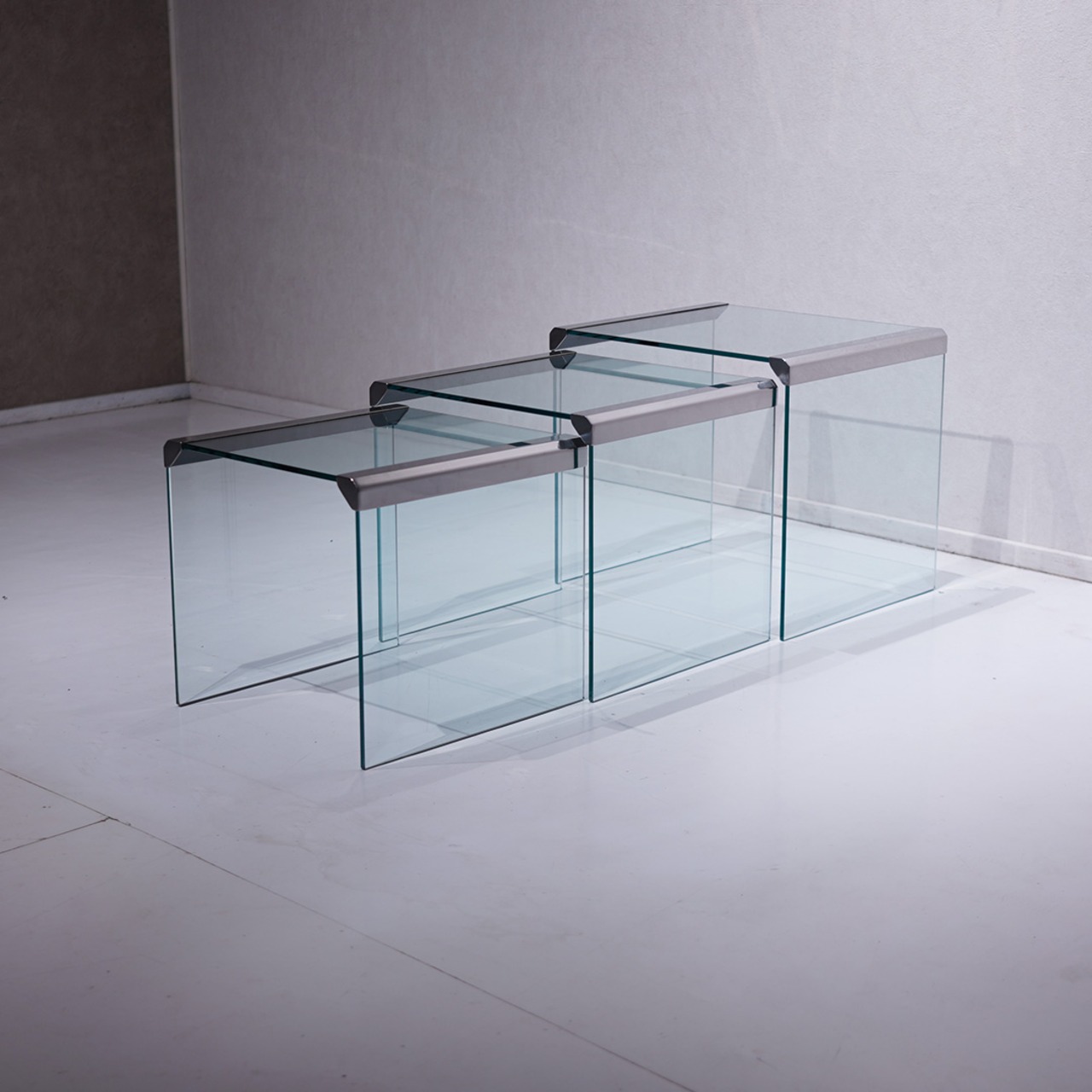 Gallotti&Radice Nest of Tables / ミッドセンチュリー 名作 ネストテーブル ガロッティ＆ラディス サイドテーブル 美品 デザイナーズ Pierangelo Gallotti（Cassina,Glas Italia）