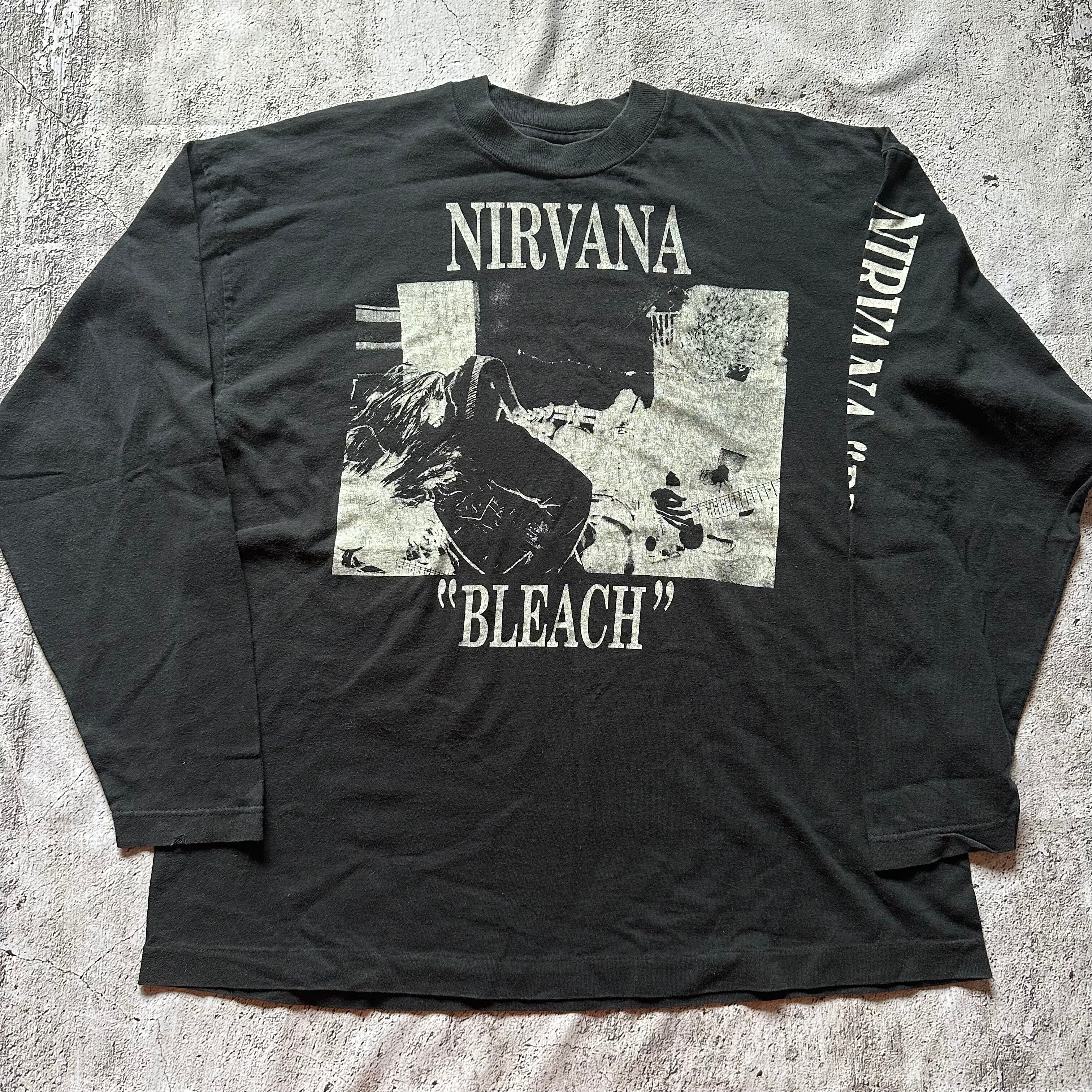 90 Nirvana long t-shirts