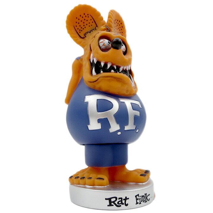 ♧【 Rat Fink・ラットフィンク】 ボビングヘッド オレンジ　FUNKO ファンコ〚アメリカン雑貨 アメトイ〛