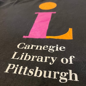 【USA古着】カーネギー図書館 ロゴ Tシャツ XL相当 ビッグサイズ US古着 アメリカ古着