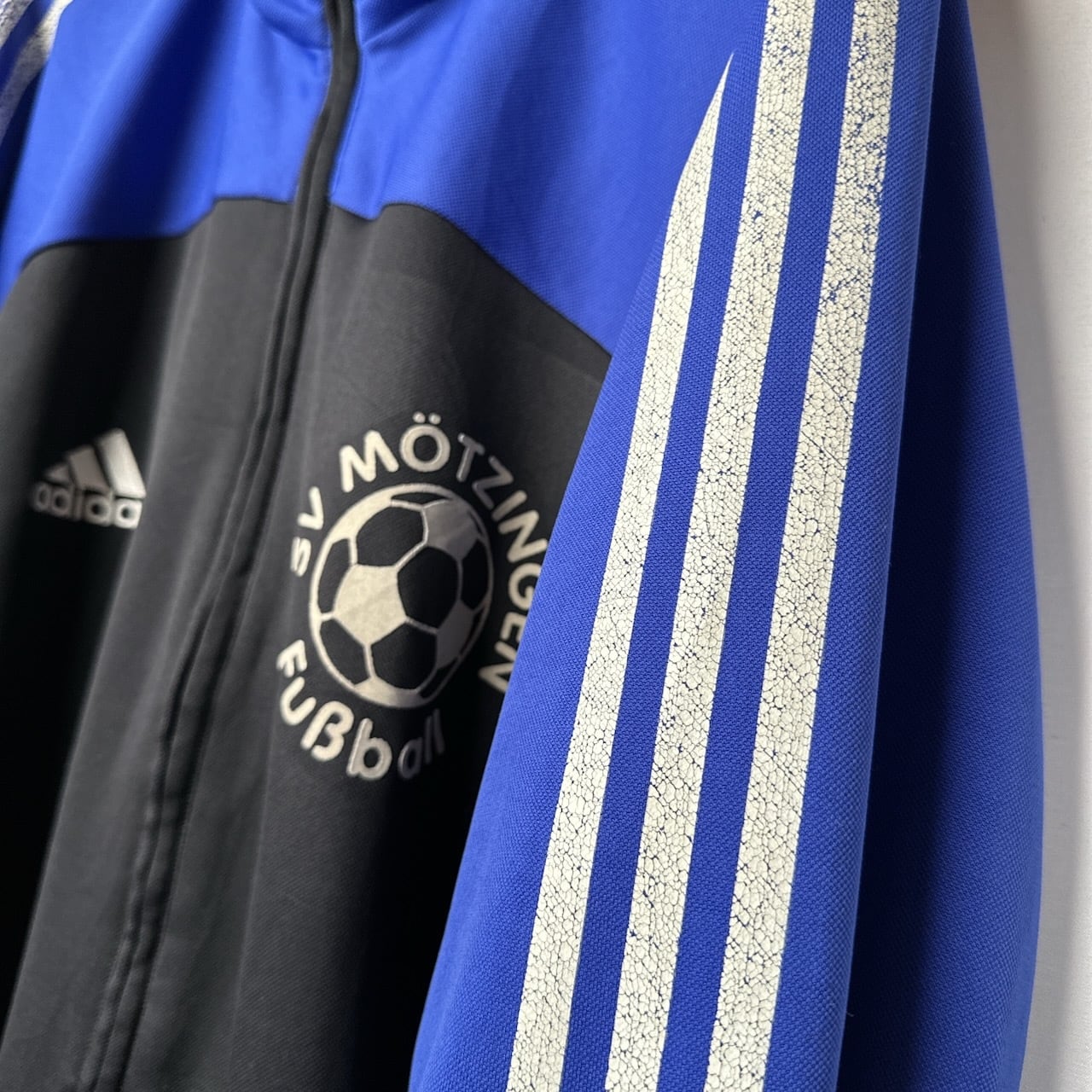 adidas アディダス サッカー トラックジャケット ジャージ Lサイズ 黒