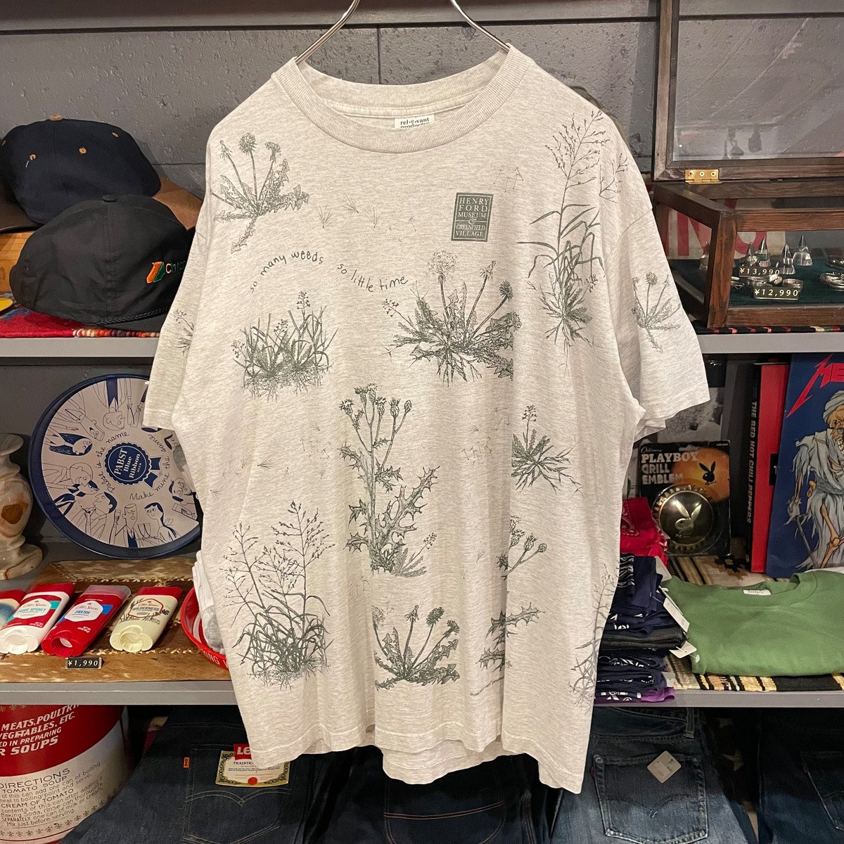 90s rel・e・vant・products T-Shirt USA製 | VOSTOK