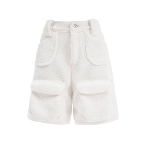 [CFIERCE] 24AW Lamb Wool Shorts
