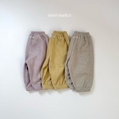 ミミマーケット / mimimarket / ミンクテリーパンツ / 韓国子供服 / キッズ / 26winter〖取寄〗*S~L*