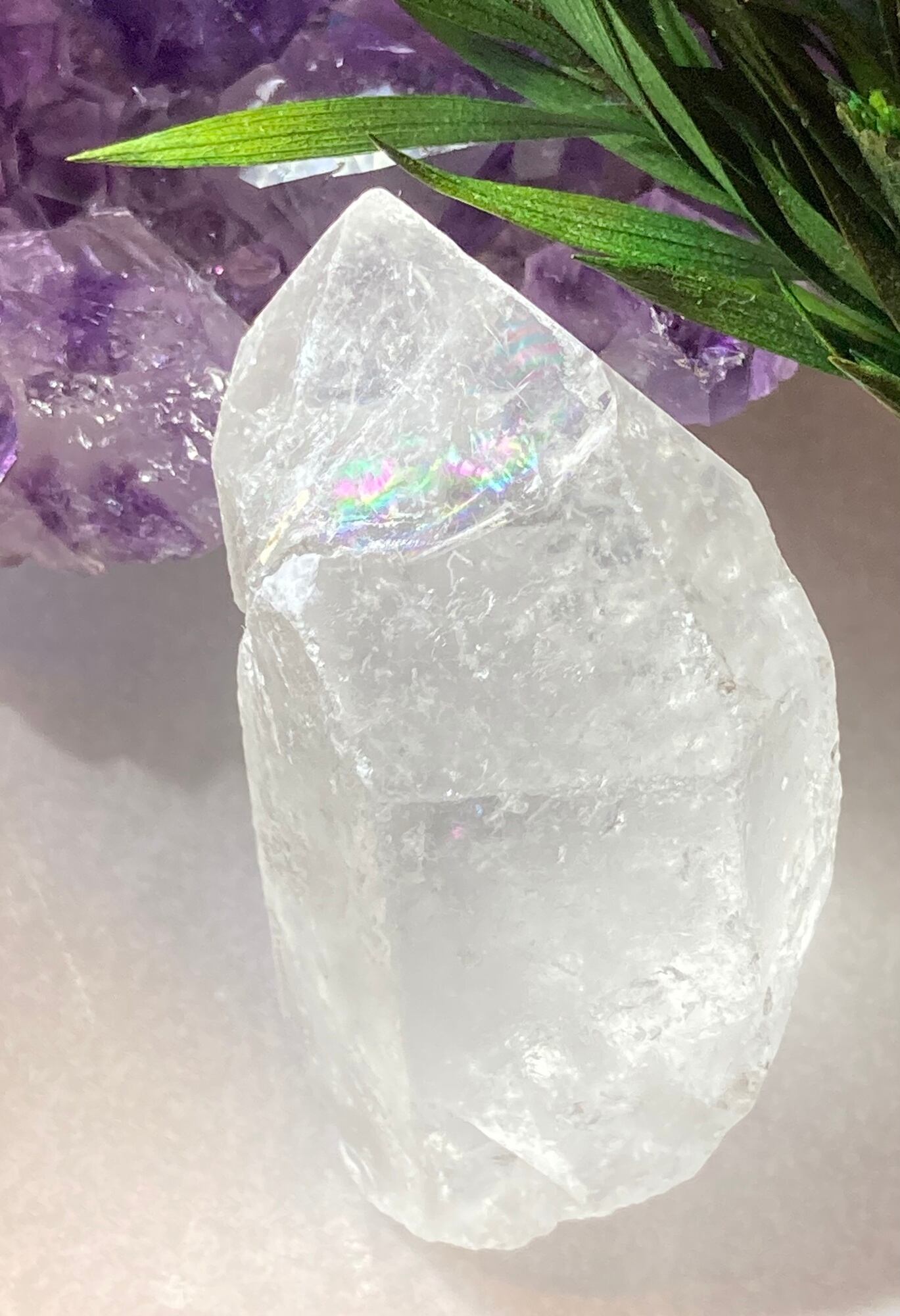 ☆特別限定☆神秘的にして最強☆【マニカラン産ヒマラヤ水晶ポイント