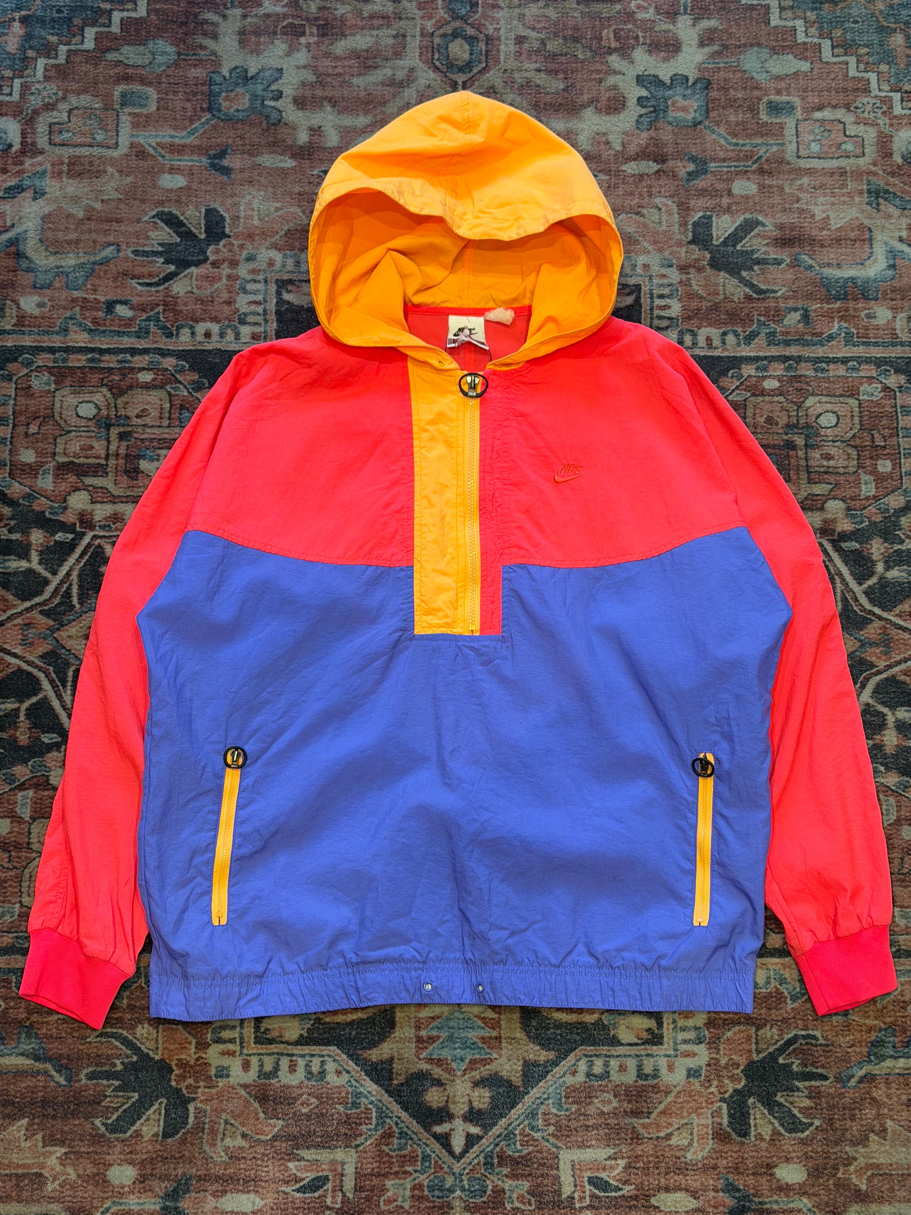 80's ~90's / NIKE】ナイキ ナイロンジャケット アノラックパーカー L