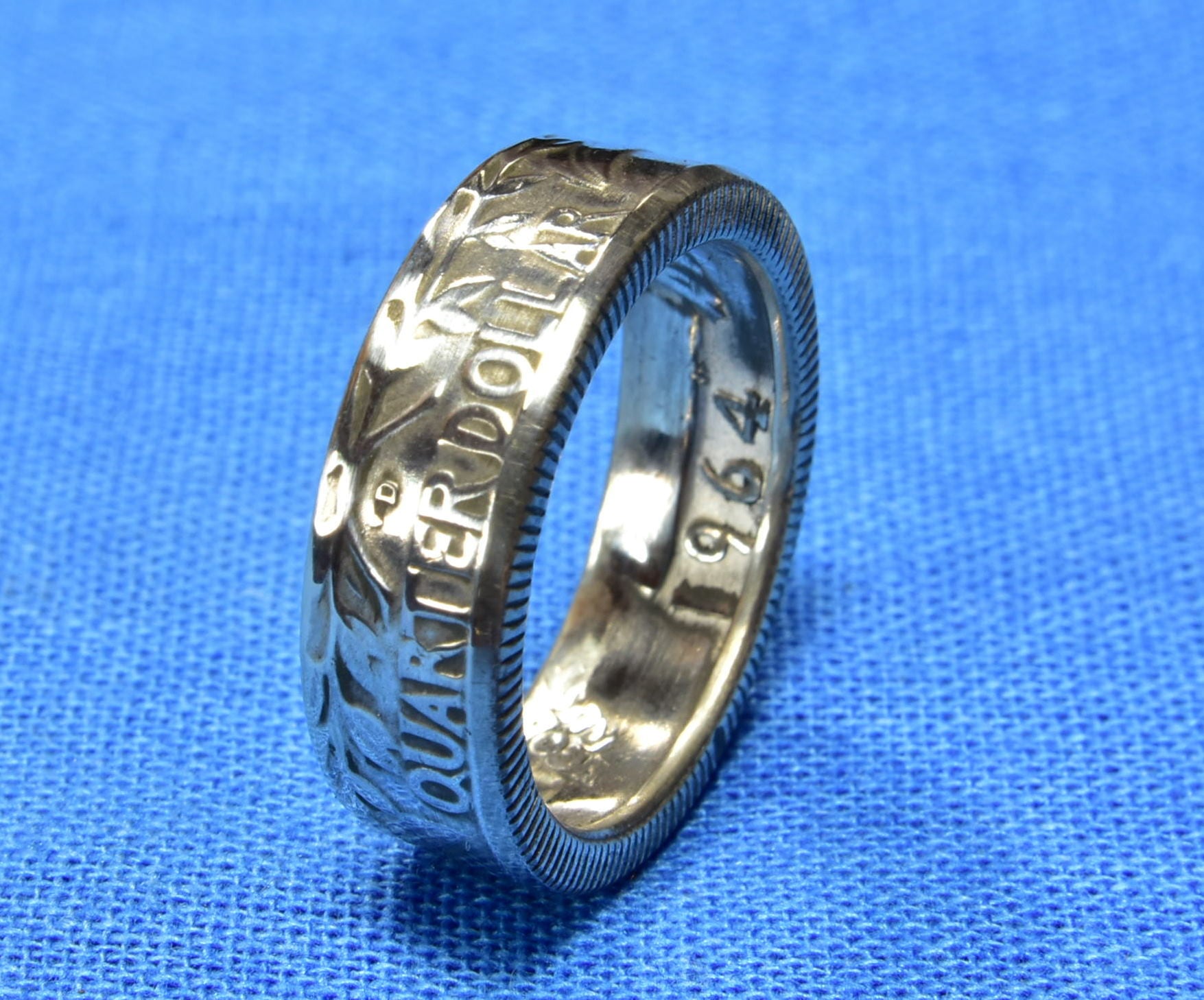 ビンテージ銀貨でペアリングお作りします | type2rings