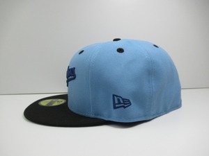 Exclusive NEW ERA 59fifty Los Angeles Dodgers　ロサンゼルス・ドジャース　SKY BLUE×BLACK　「Exclusive Side Patch」