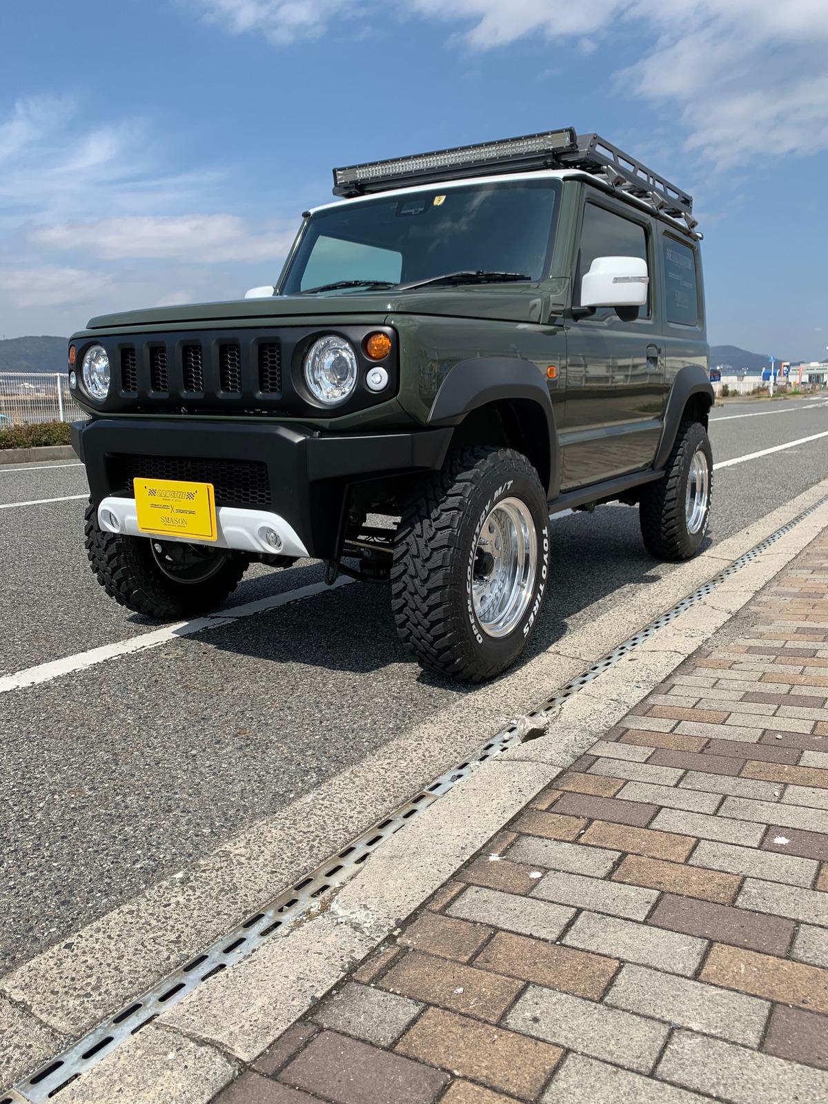 ODK40ミリオーバーフェンダー マッドブラック塗装済 JB64 新型ジムニー 