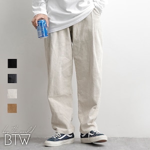 【韓国メンズファッション】 メンズ パンツ 無地 ルーズ ゆったり コーデュロイ ワイド カジュアル BW1306