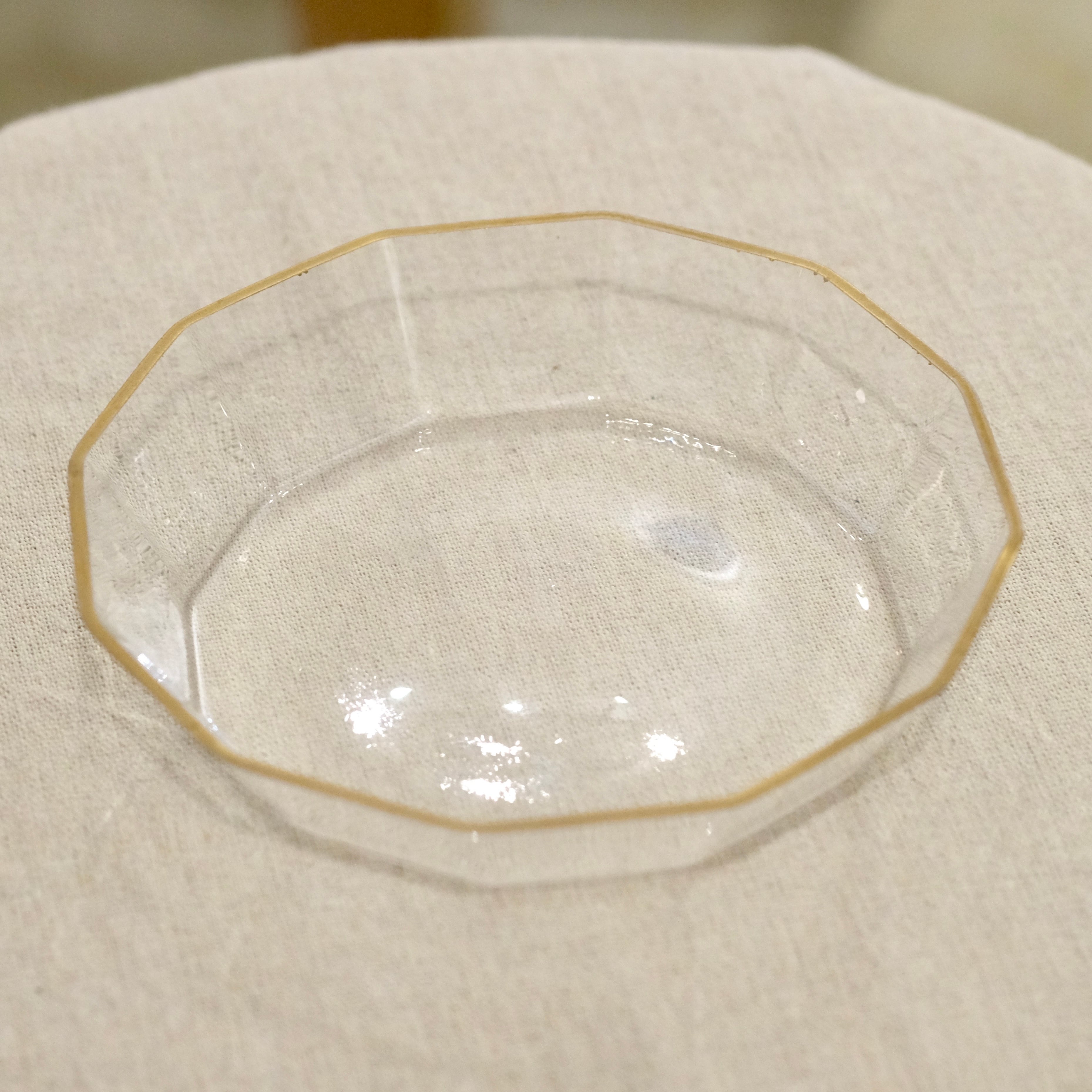 谷口嘉 金縁 丸皿 | SECRET