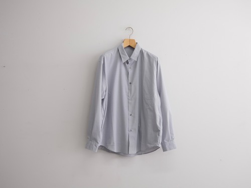 LAMOND” TR BROAD PLAID SHIRTS BLUE GRAY”