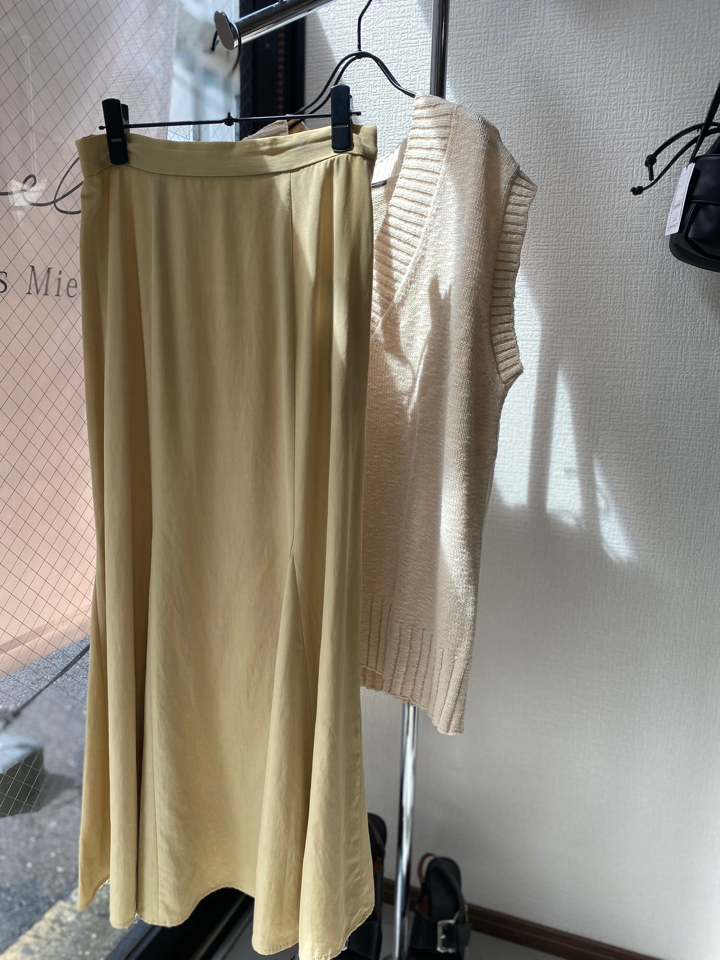 【SELECT】マチ付きマーメイドスカート