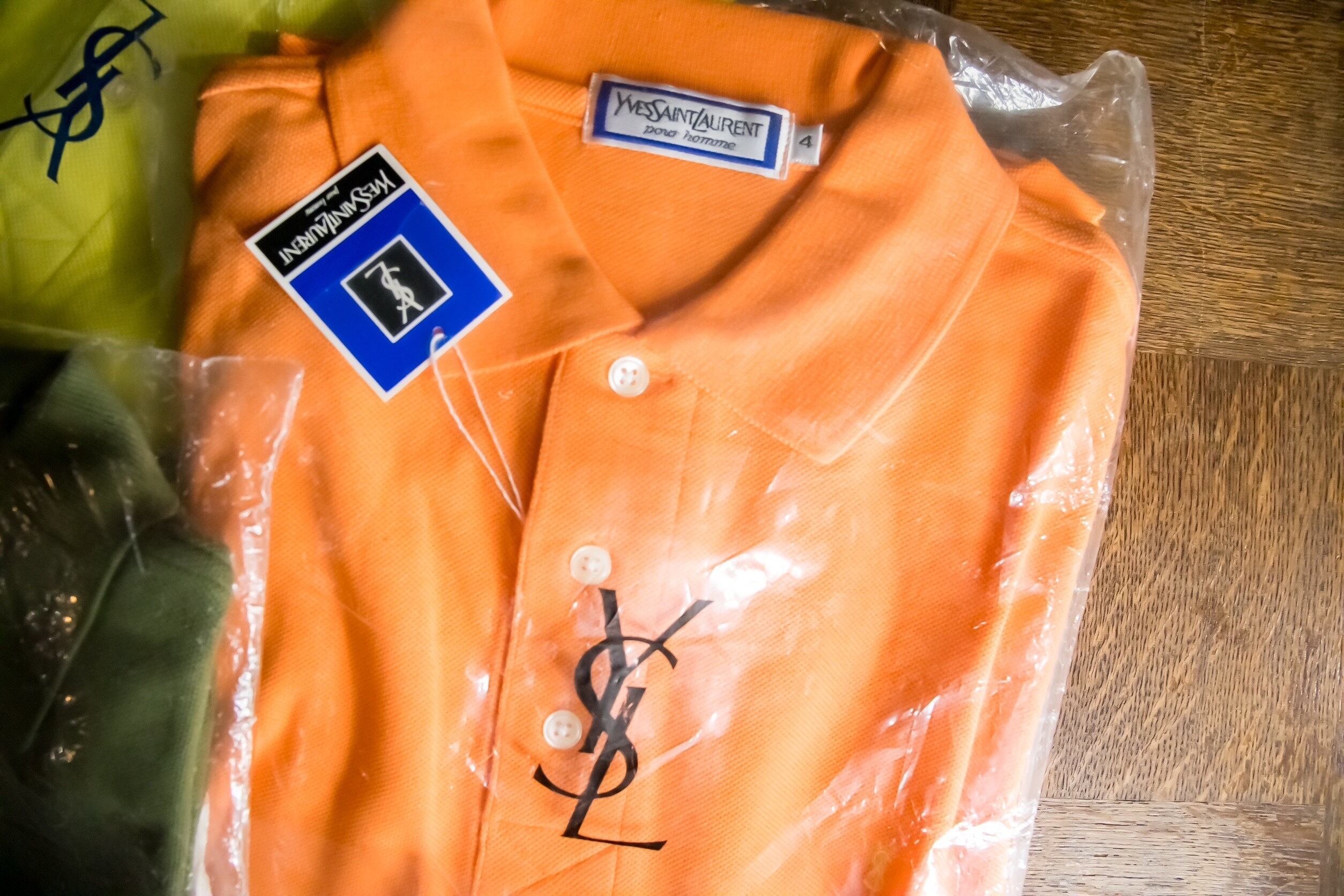 DEAD STOCK 80s YVES SAINT LAURENT ポロシャツ | NOUVEL des HIOC