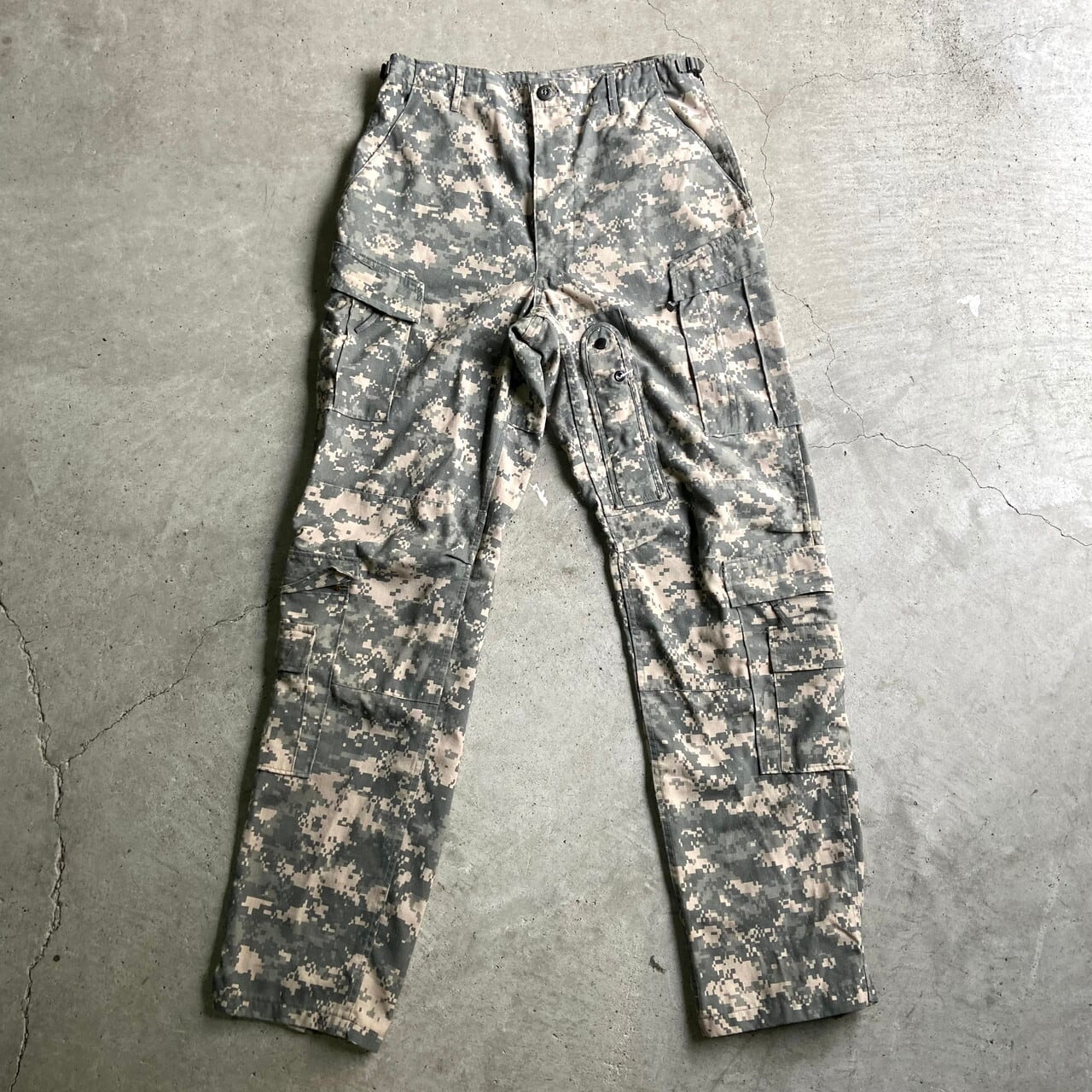 USARMY 米軍実物 デジタルカモ迷彩 ミリタリーカーゴパンツ  L/R