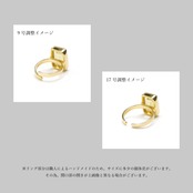 【MARKET】SINGLE STONE RING 3853