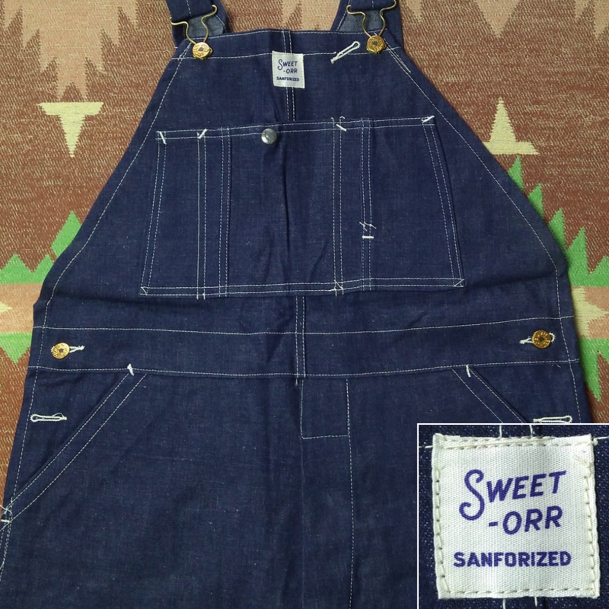 40s SWEET-ORR 1FE Denim Overalls（表記W40L34）DEAD-STOCK | Wonder 