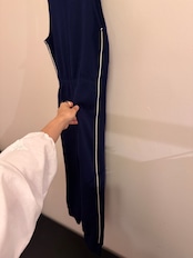 made in Italy ネイビーオールインワン