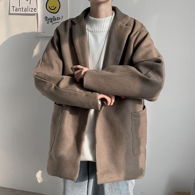 seya. yakウール ノーカラー テーラードジャケット seya.（セヤ