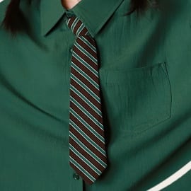グリーンストライプネクタイ【G1920】 | Fecaco - メンズ＆レディース