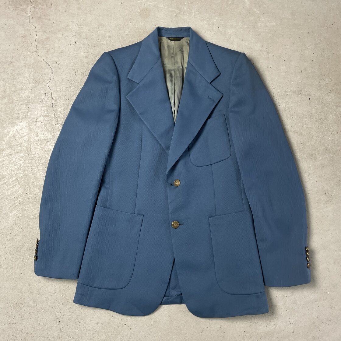 70年代 USA製 Cartier collection Botany 500 テーラードジャケット 