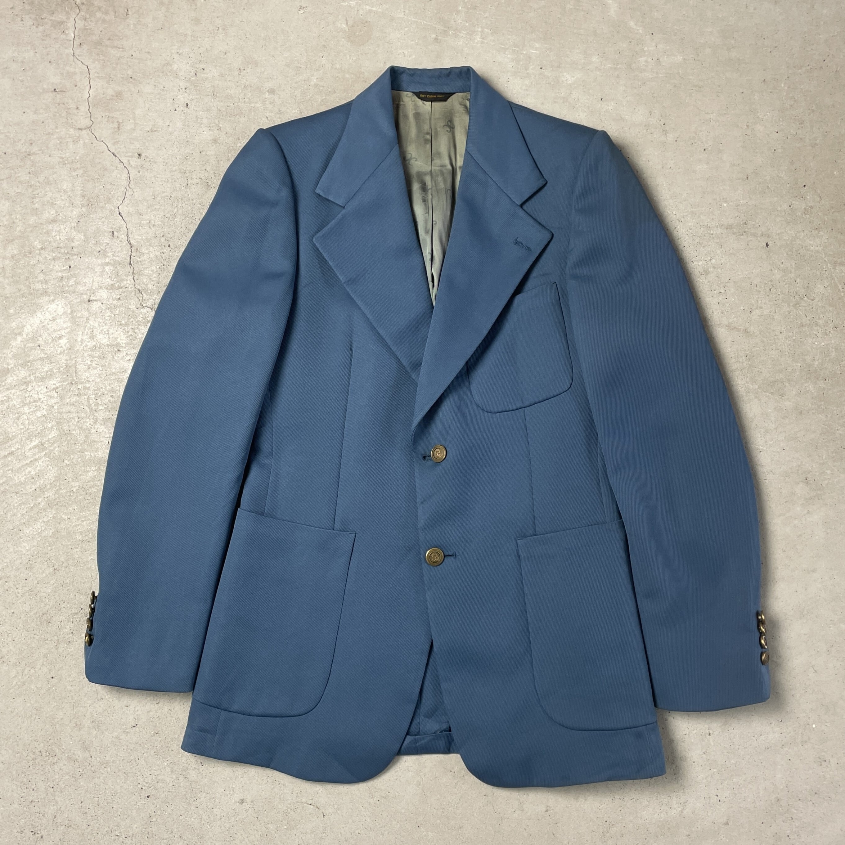 70年代 USA製 Cartier collection Botany 500 テーラードジャケット 