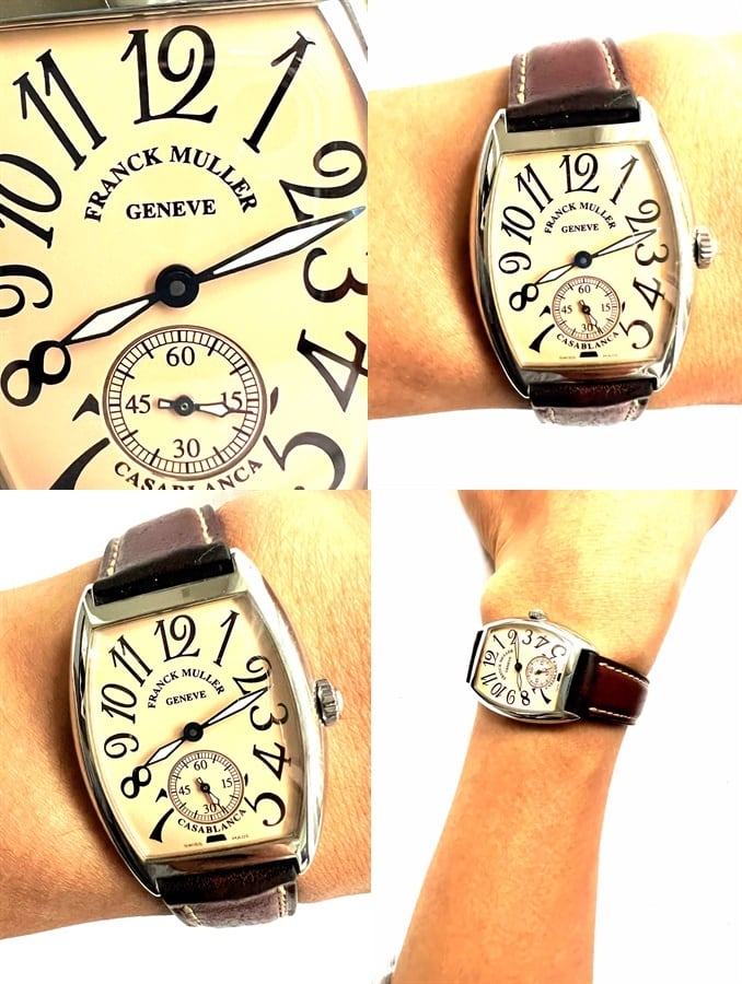 FRANCK MULLER フランクミュラー カサブランカ 手巻き レザー ベルト