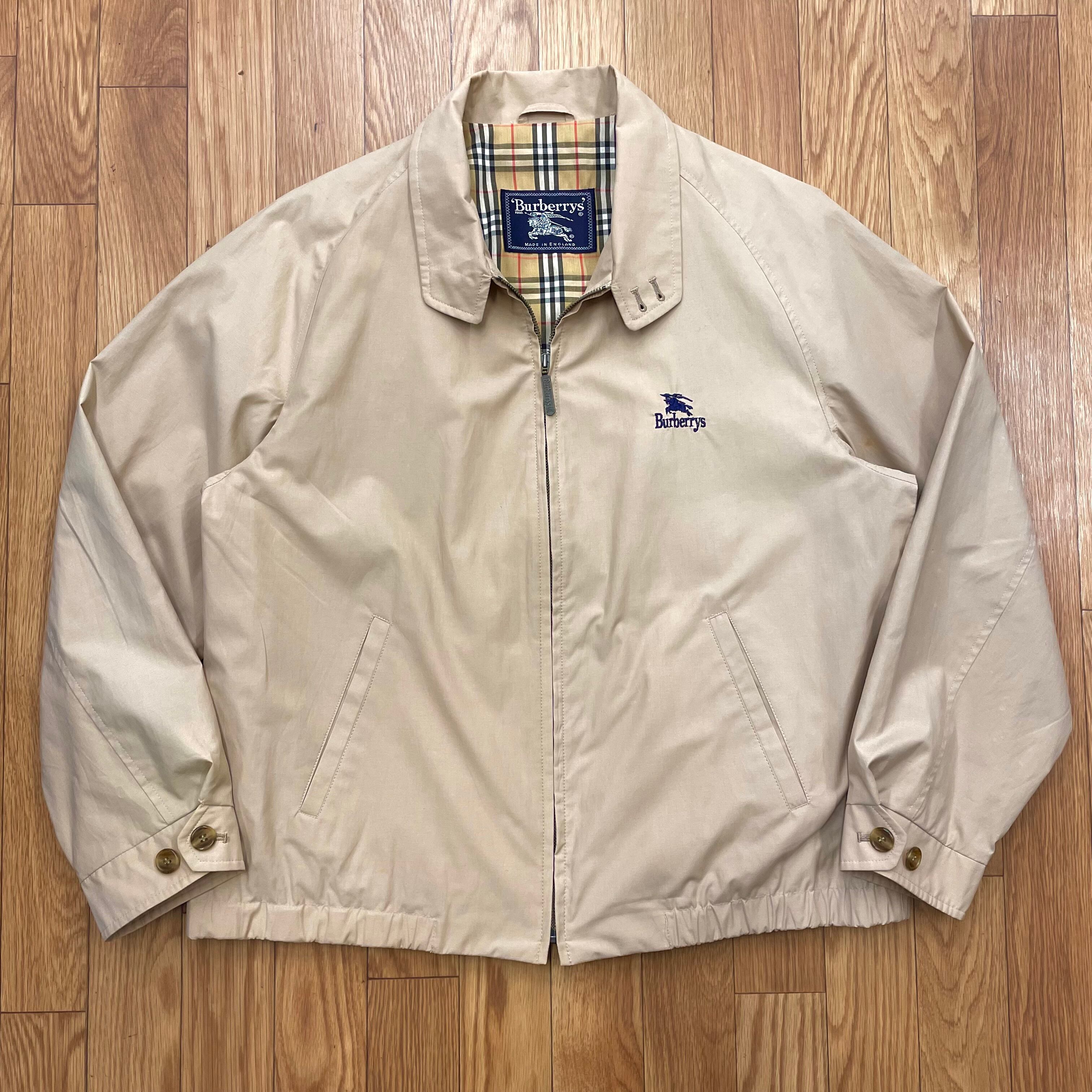 80's イングランド製 Burberry ハリントンジャケット | frshakozaki
